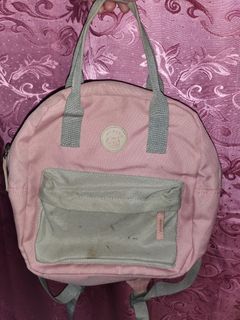 Miniso pink backpack
