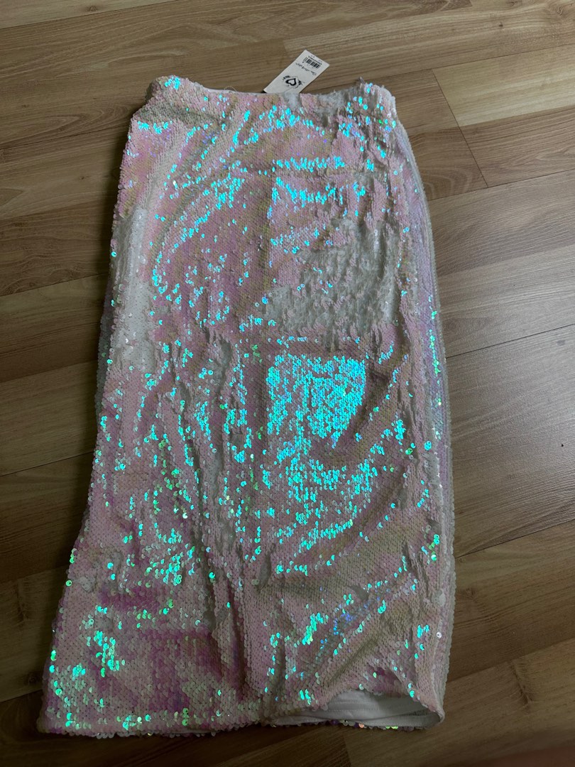 Miss Selfridge Sequins Skirt Women s Fashion Bottoms Skirts on Carousell