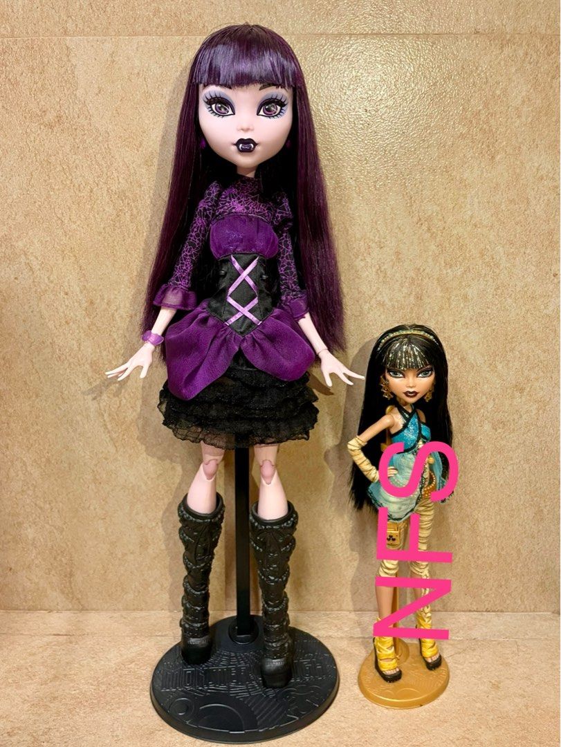 Monster high frightfully tall ghouls elissabat doll online