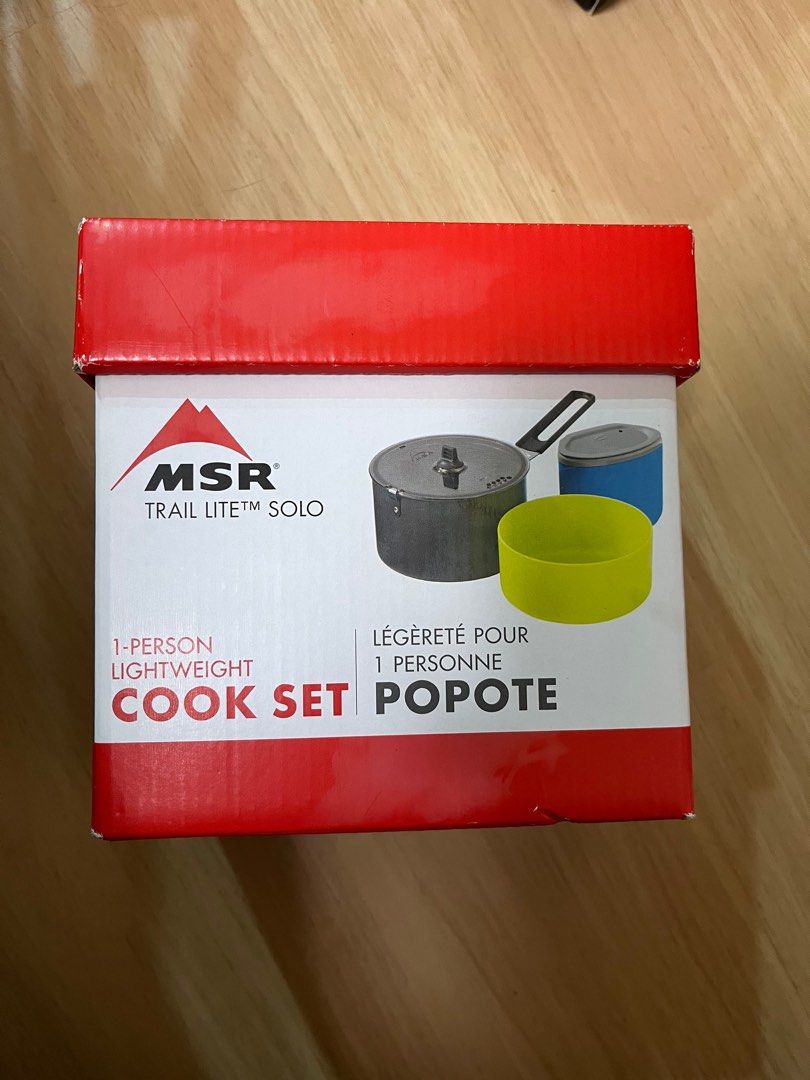 MSR1-PERSON LIGHTWEIGHT COOK SET 未使用 MSR1-PERSON LIGHTWEIGHT COOK SET 未使用