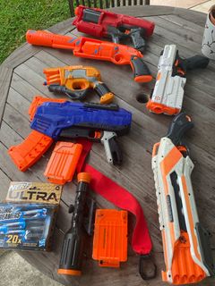 Nerf Mega Centurion sniper ,with barrel n scope for sale, Hobbies & Toys,  Toys & Games on Carousell