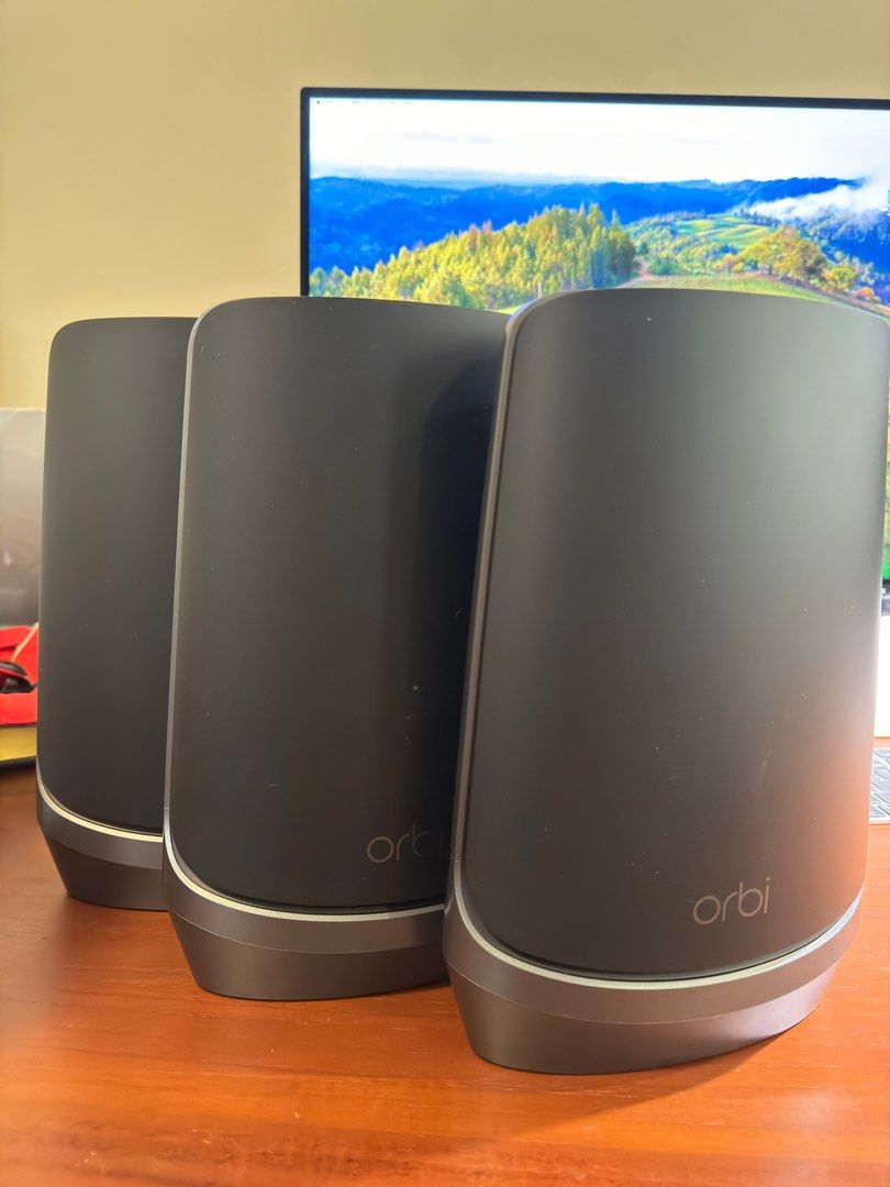 Netgear Orbi 960 Series Quad-Band WiFi 6E Mesh System, 10.8Gbps, Router ...