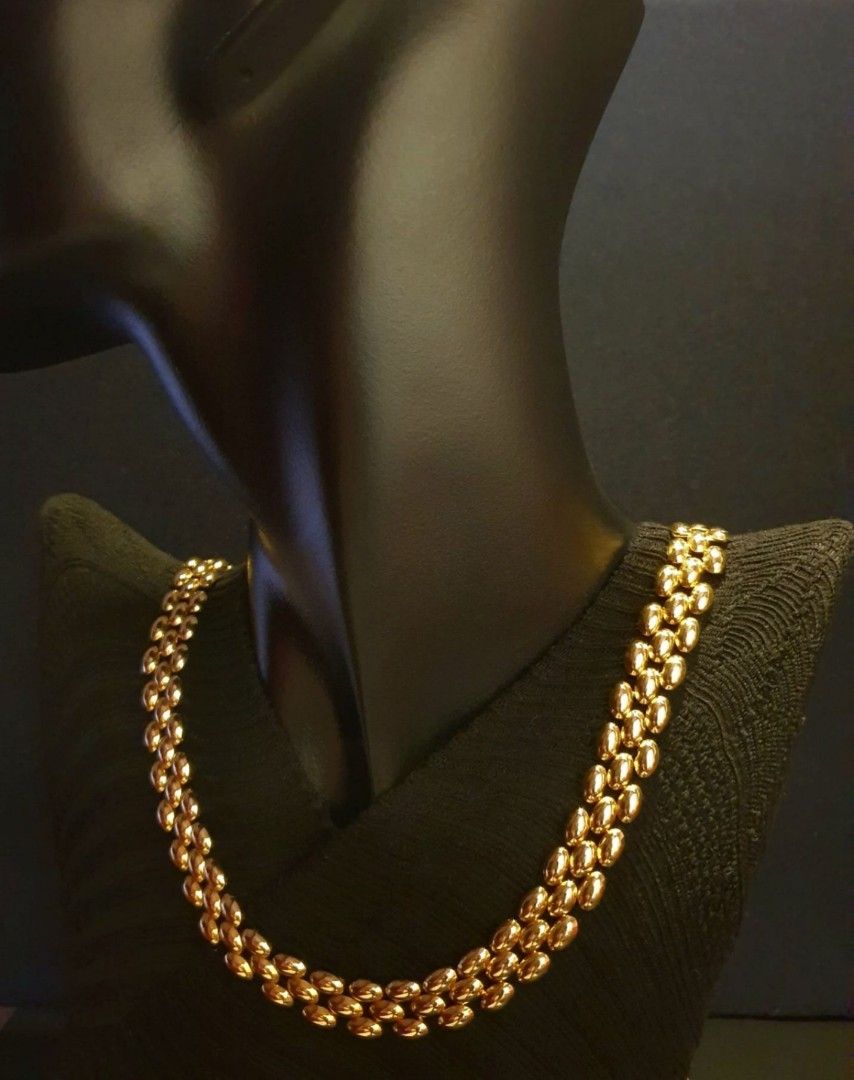 Gold elegant necklace sale