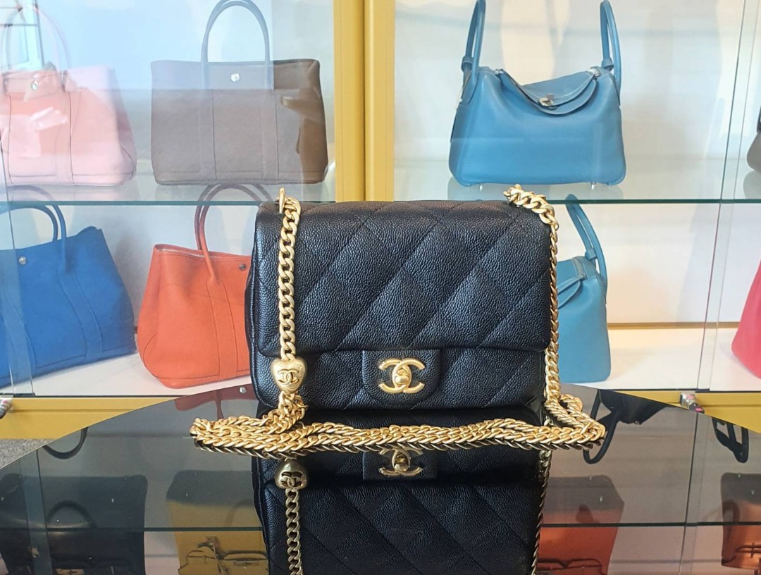 Chanel Romance Mini Flap Bag - Black Mini Bags, Handbags - CHA783297