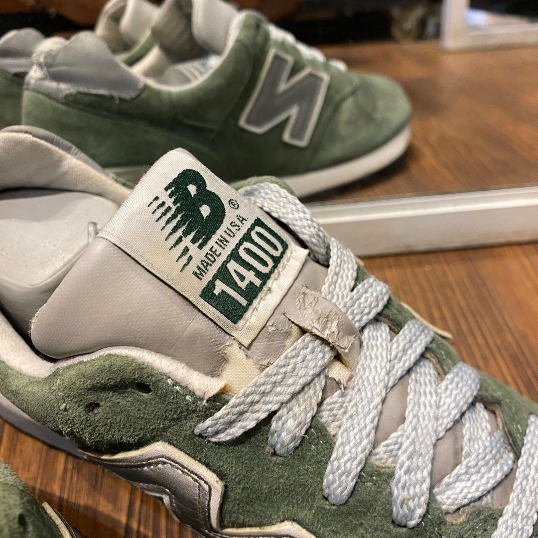 New balance 1400 grigio verde hotsell