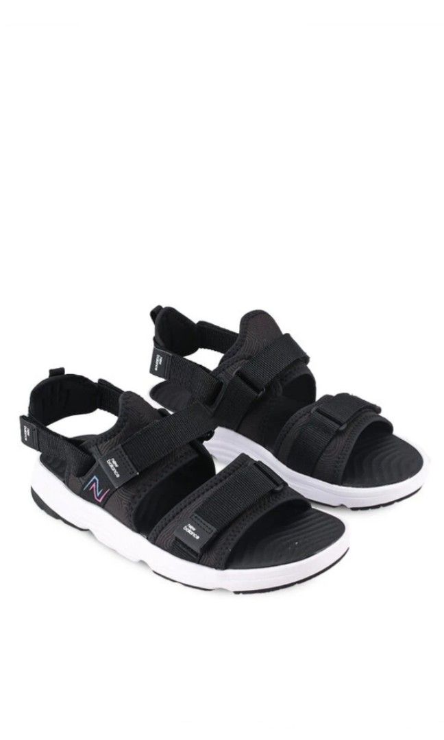 New Balance 750 Sandals Black US 8.5 Women s Fashion Footwear Sandals on Carousell