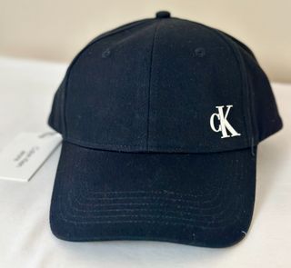 NEW! CALVIN KLEIN JEANS CK SIGNATURE LOGO BLACK ADJUSTABLE BASEBALL CAP HAT SALE
