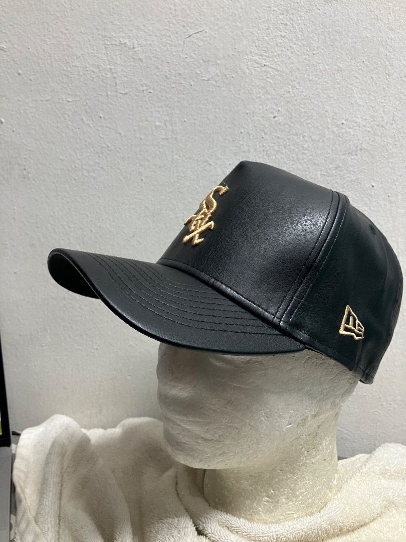 White sox velcro hat top