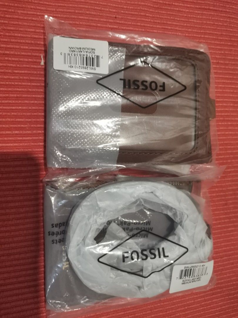 New Fossil Lanyard, Luxury, Bags & Wallets on Carousell
