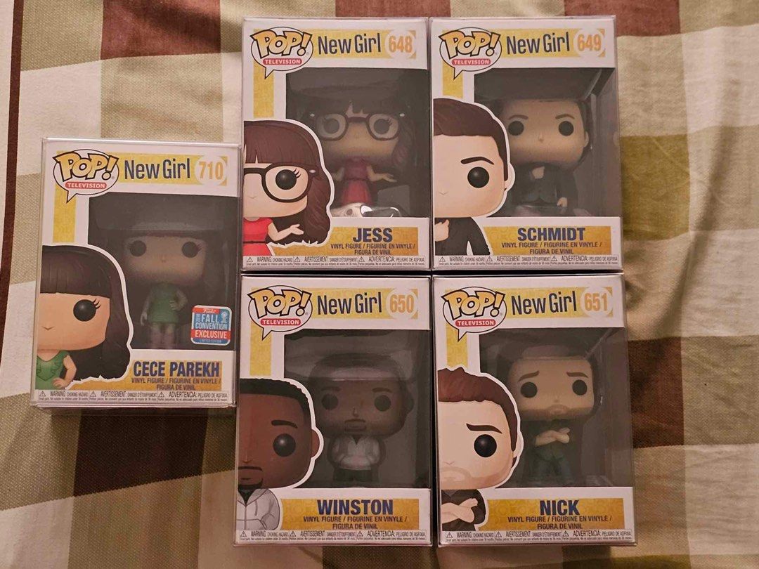 New girl funko pop hot sale set