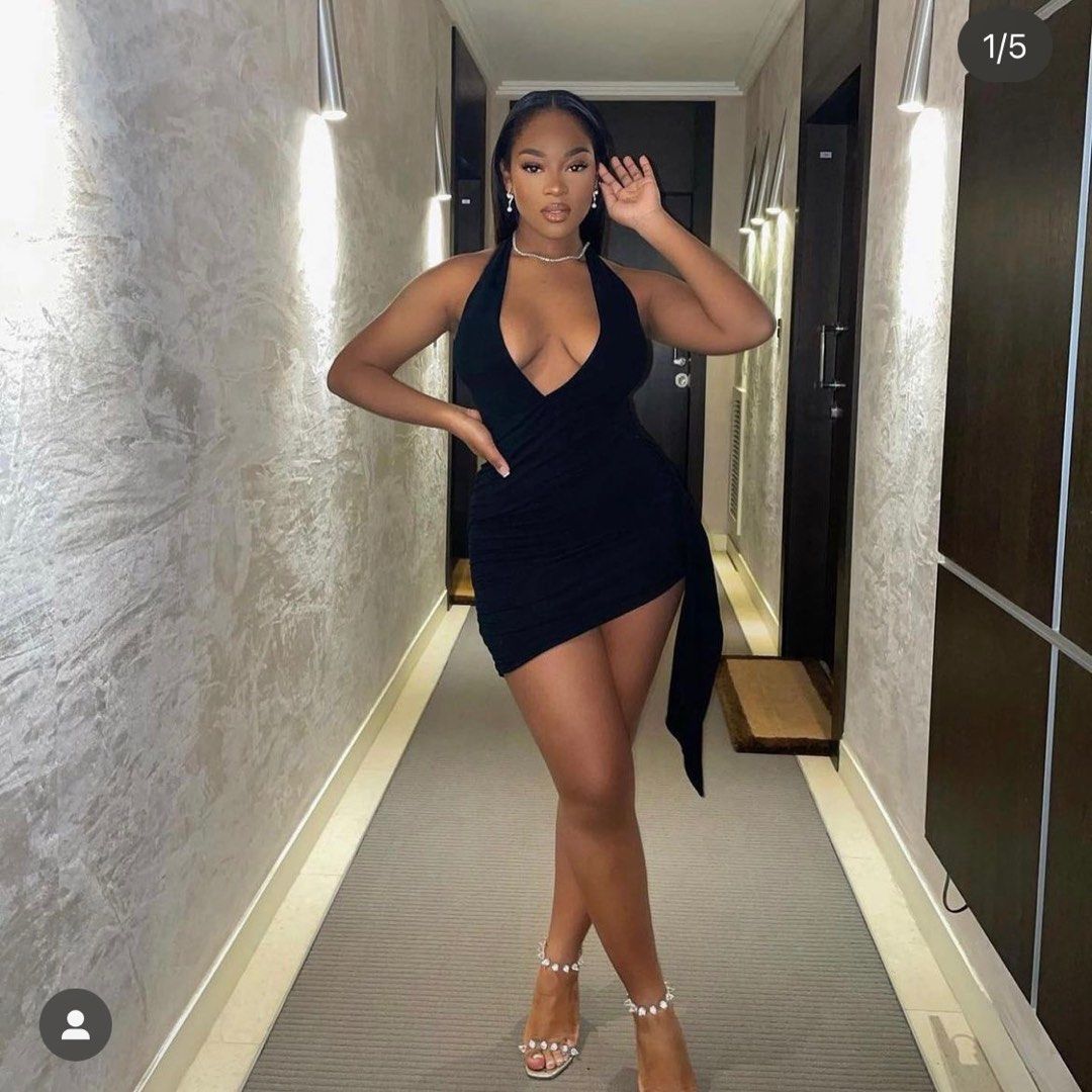 New tigermist harlee black mini dress, Women's Fashion, Dresses & Sets,  Dresses on Carousell