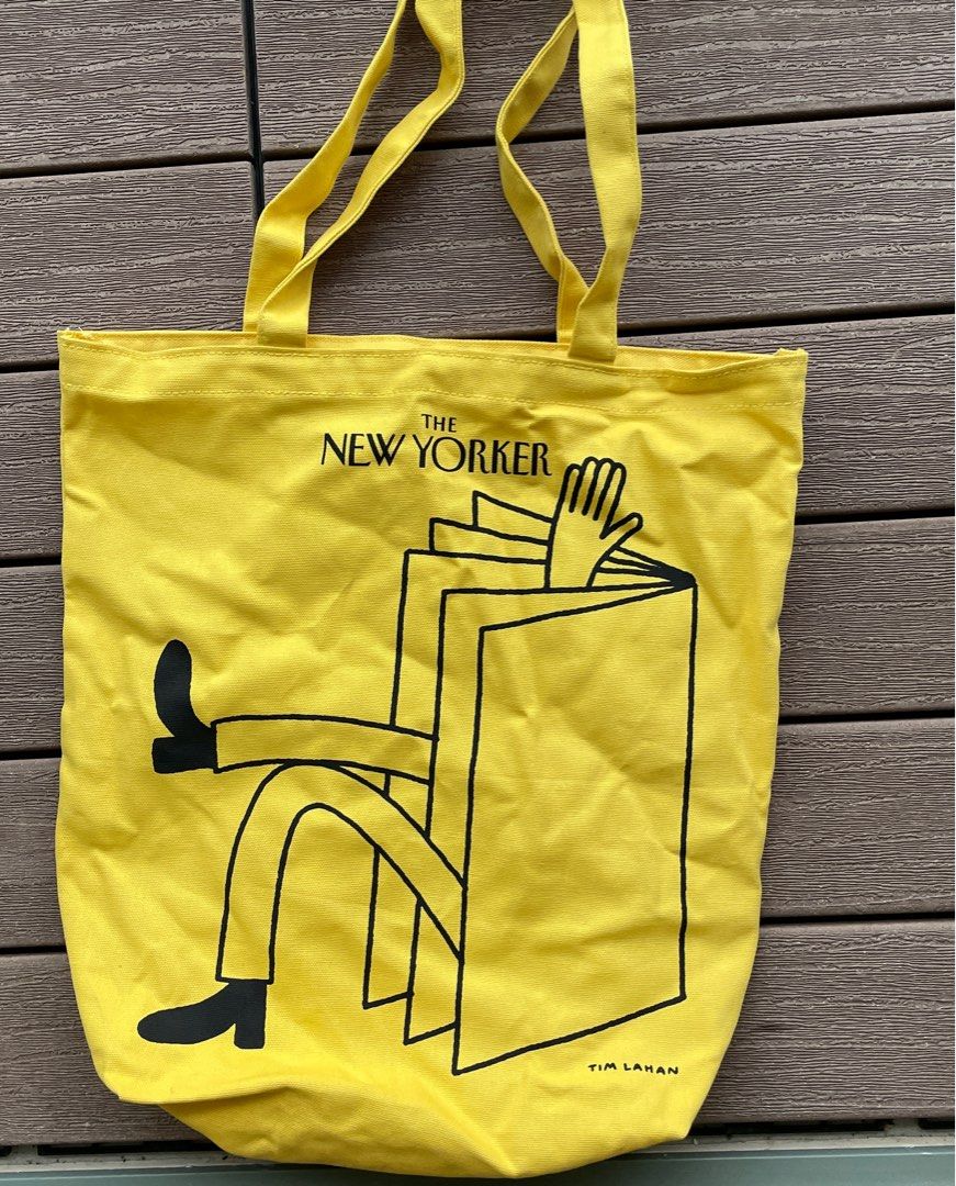 New Yorker magazine tote bag Women s Fashion Bags Wallets