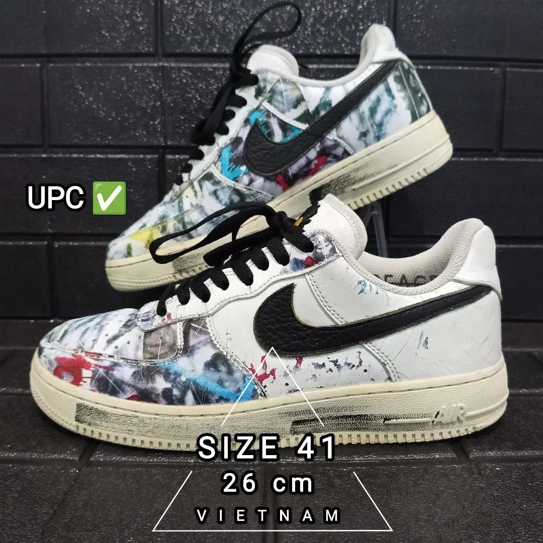 Nike AF1 Low Paranoise x G-Dragon, Size 41 (DD3223-100), Fesyen