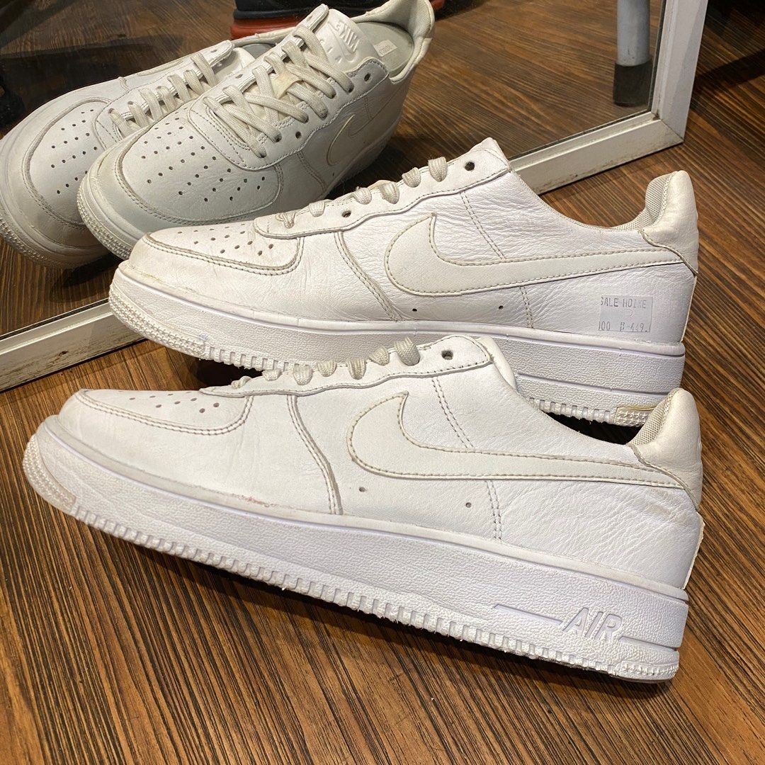 Nike Air Force 1 ultra Low triple white casual original murah not af1 n354 shadow wheat flax black Fesyen Pria Sepatu Sneakers di Carousell