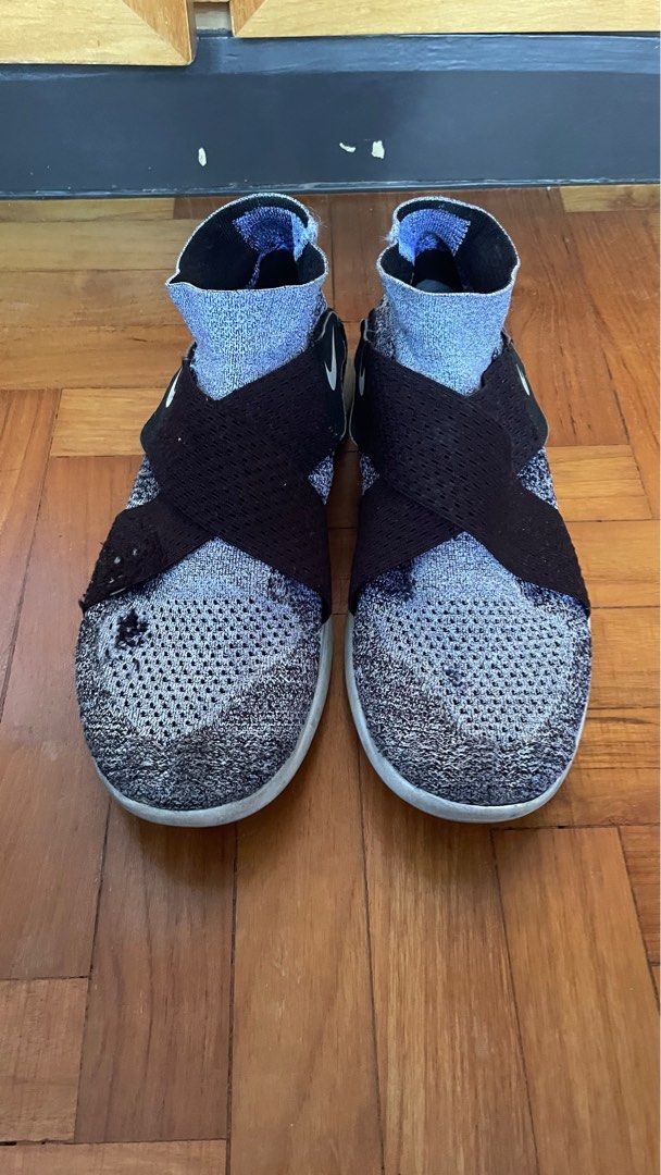 Nike free RN motion 2017 flyknit oreo