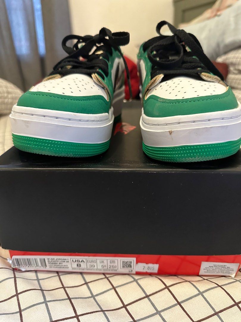nike jordan low elavate (Category: Sneakers) located in Marilao. Submitted by cathyluna77 (Listing ID 1267799359, Image 3). Description: nike j1 low elevate green size 8.