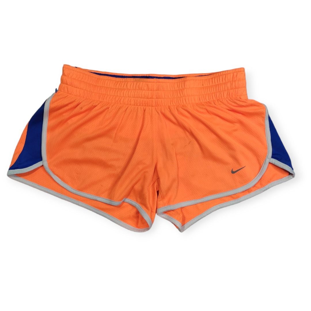 Orange nike store shorts womens