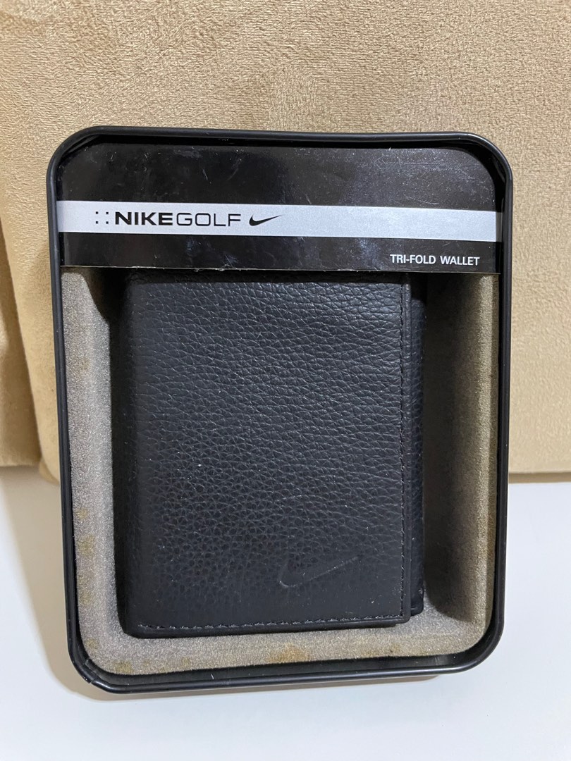 Nike TriFold Leather Wallet (Genuine Leather), Men's Fashion, Watches