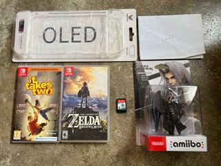 Nintendo Switch Games, Case and Amiibo