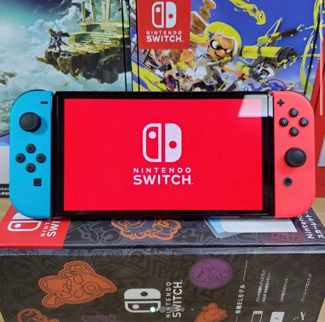 全新原裝正版Nintendo Switch OLED遊戲主機, 電子遊戲, 電子遊戲機