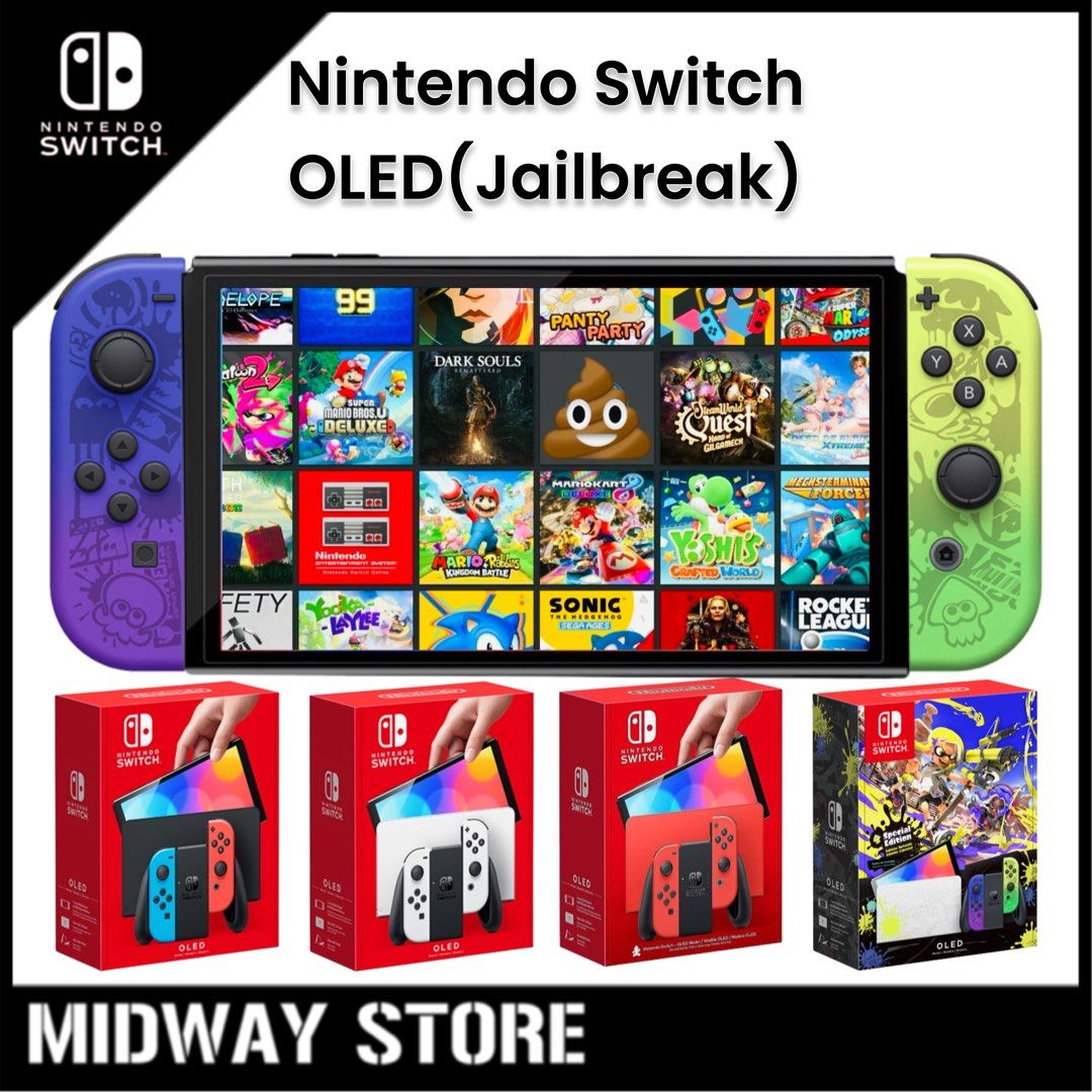 switch lite handheld console buy nintendo switch very Nintendo Switch OLED Jailbreak free games