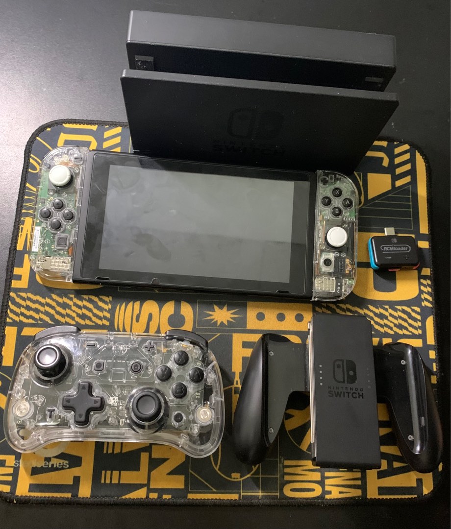 NINTENDO SWITCH V1 UNPATCHED FULLSET, Video Gaming, Video Game Consoles