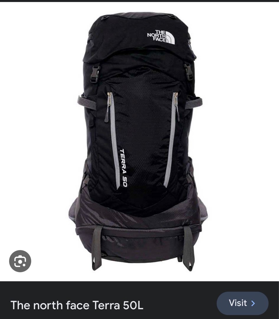 The north face terra shop 50l backpack