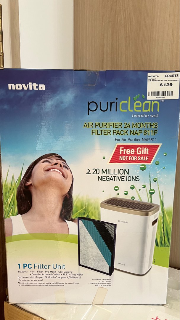 Novita air sales purifier filter