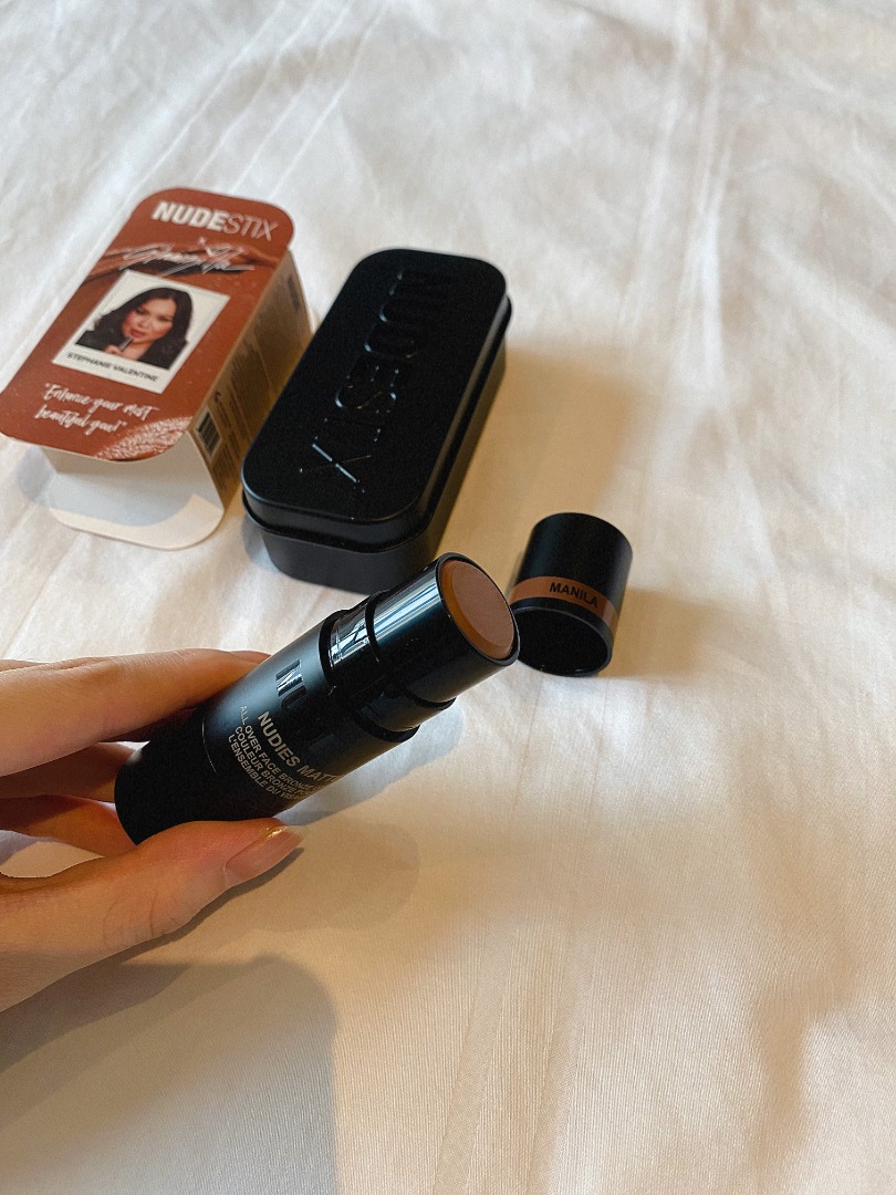 Nudestix Nudies Bronze MANILA Matte Bronzing Stick for Cheeks + Eyes