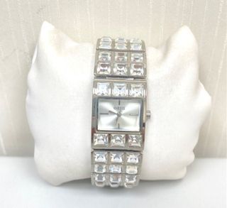 Oasis Silver-Tone Case and Bracelet Watch B579