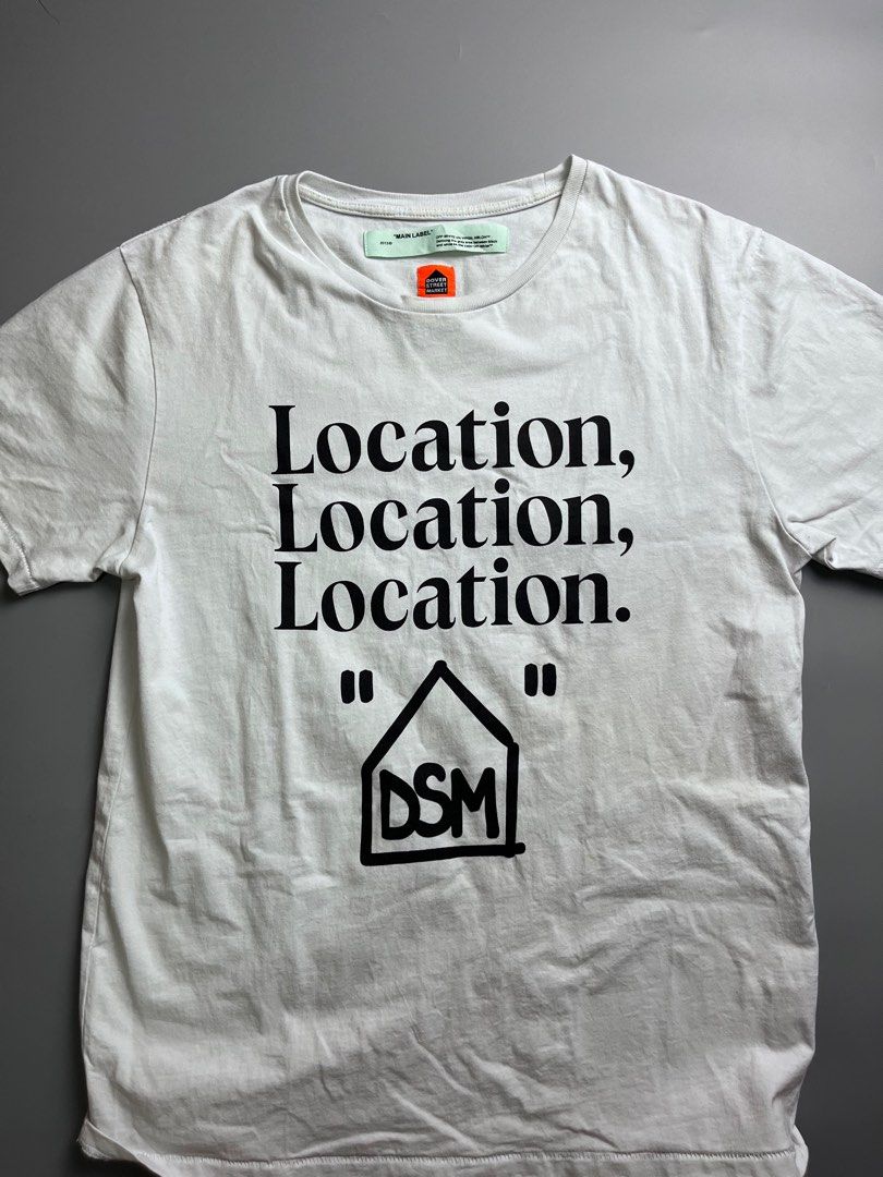 Dsm off on sale white tee