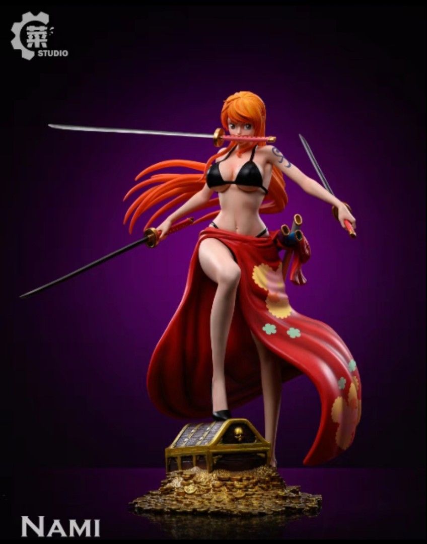 One Piece Three Sword Style Nami Figure Comes in Two Versions