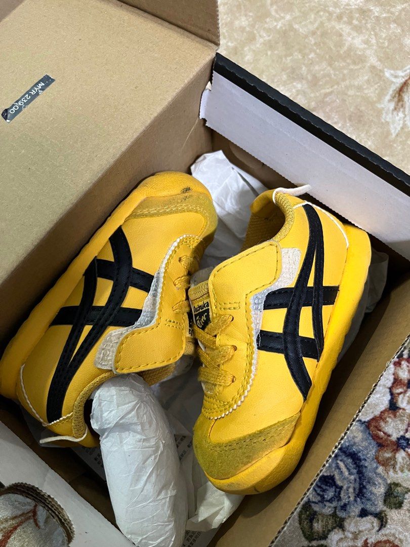 Asics tiger yellow online black mexico 66