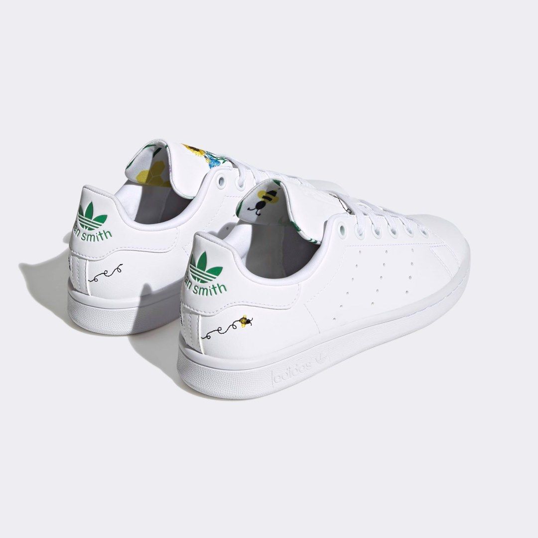 Originals women's stan store smith floral  white