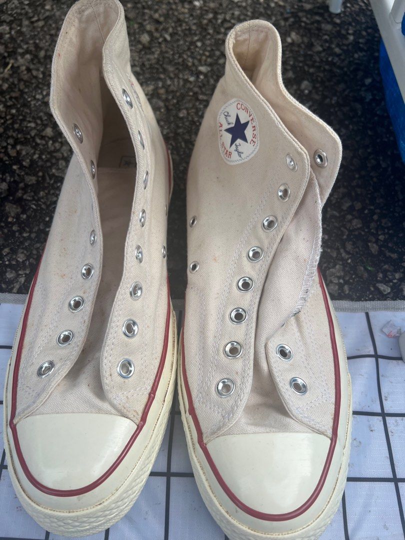 Original converse white classic Men s Fashion Footwear Sneakers