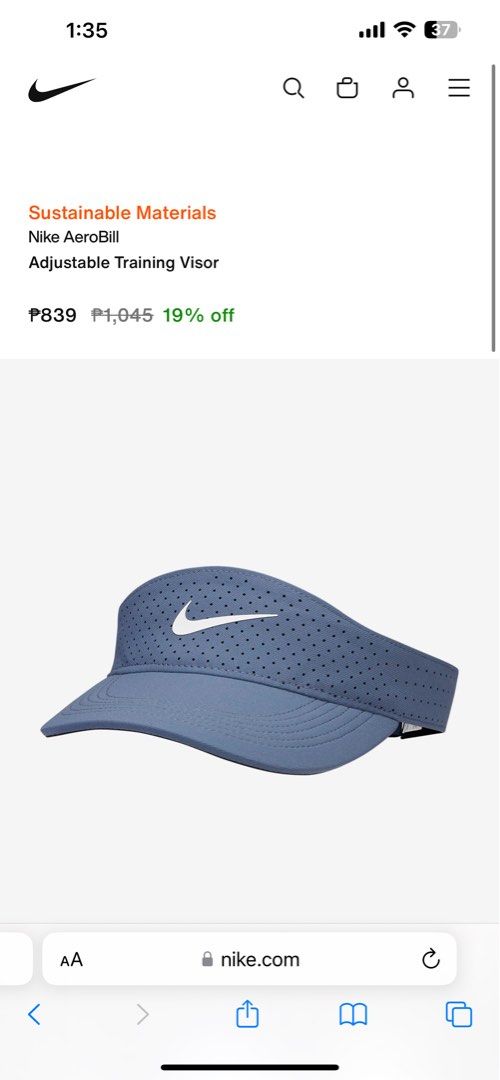 Original Nike Caps take all 4 (Category: Activewear) located in Imus. Submitted by Athena_ApolloShop (Listing ID 1267789128, Image 2). Description: Take all #christmasgiftidea Location: Imus Cavite .