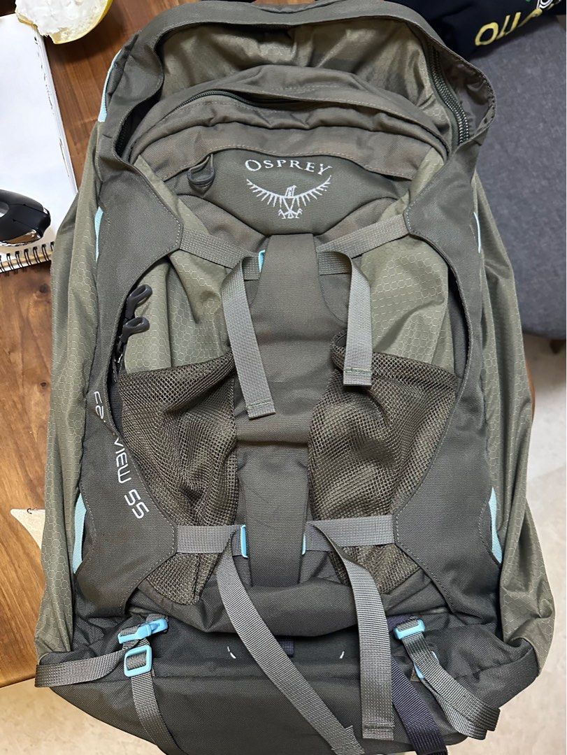 Osprey top misty grey