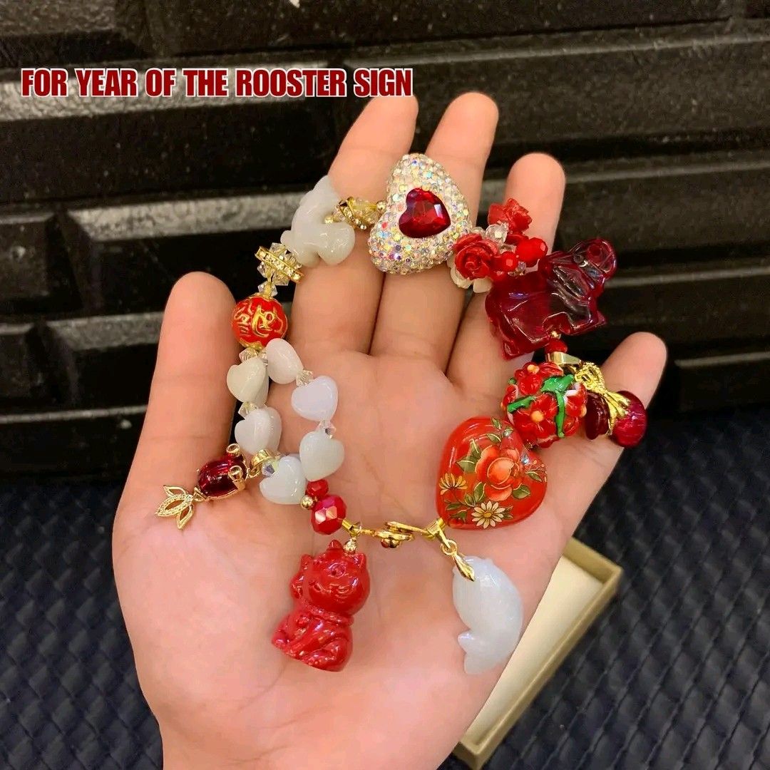 Over all good luck charm bracelet Women s Fashion Jewelry Organizers Bracelets on Carousell