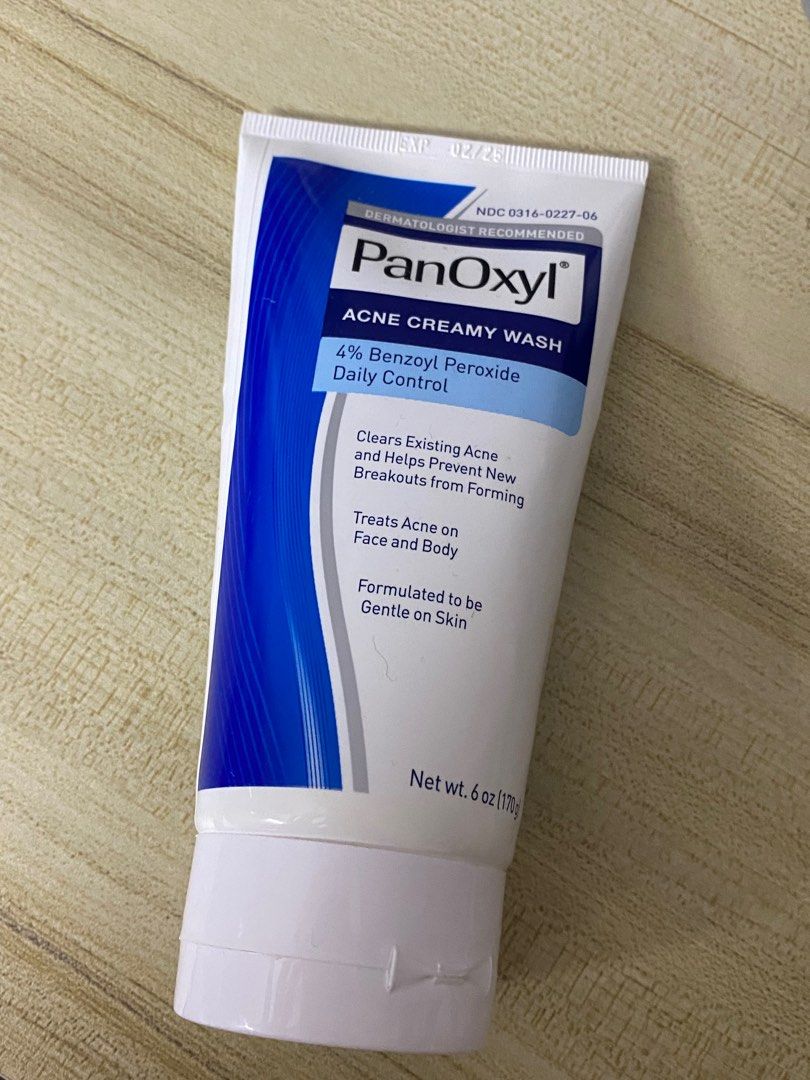 panoxyl acne creamy wash, Beauty & Personal Care, Face, Face Care on