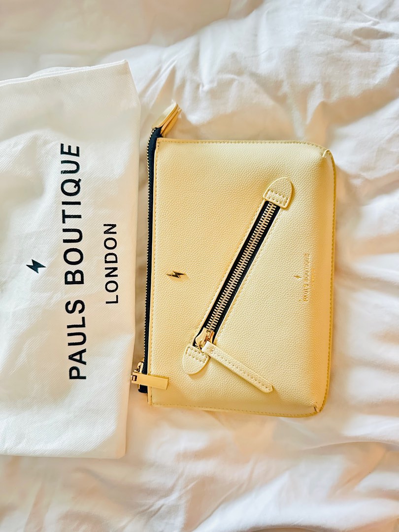 PAULS BOUTIQUE London 2way bag in cream, Luxury, Bags & Wallets on