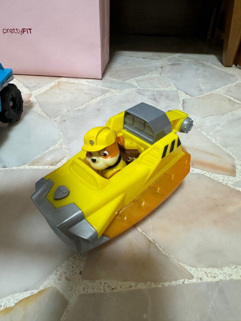 Paw patrol rubble excavator, Hobbies & Toys, Toys & Games on Carousell