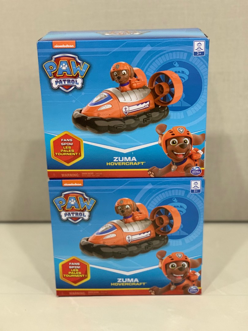 Paw Patrol Zuma Hovercraft Hobbies Toys Toys Games on Carousell