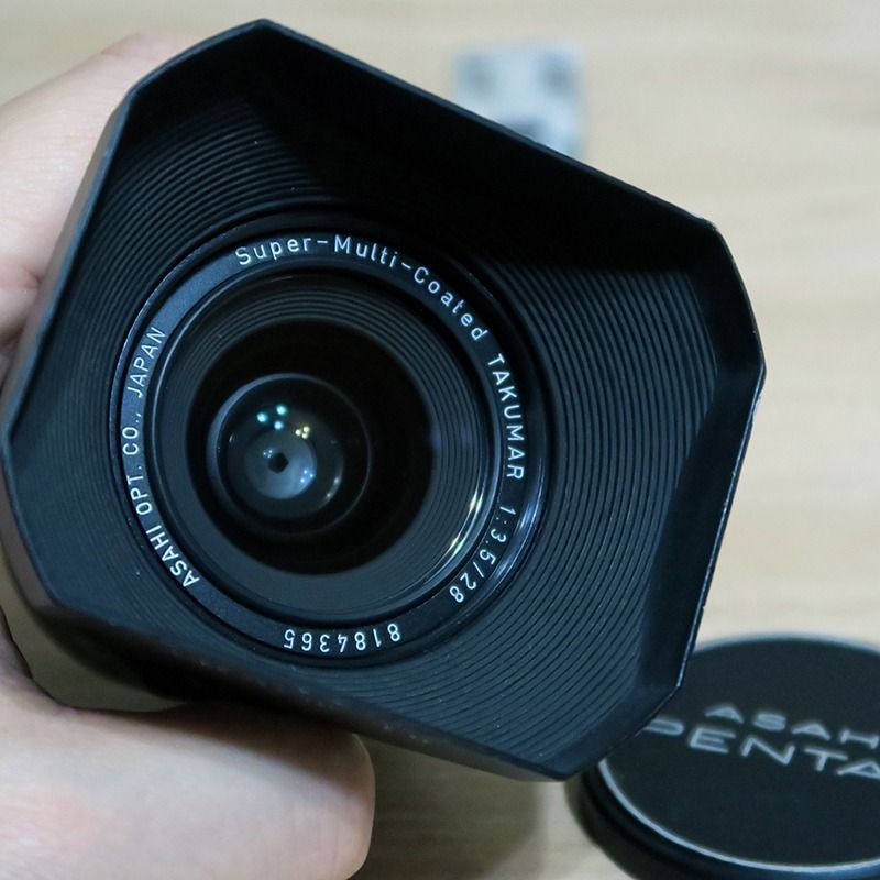 Pentax Super Multi Coated TAKUMAR 28mm F3.5, 攝影器材, 鏡頭及裝備