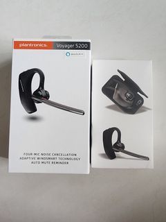 Plantronics voyager 5200 best sale noise cancelling not working