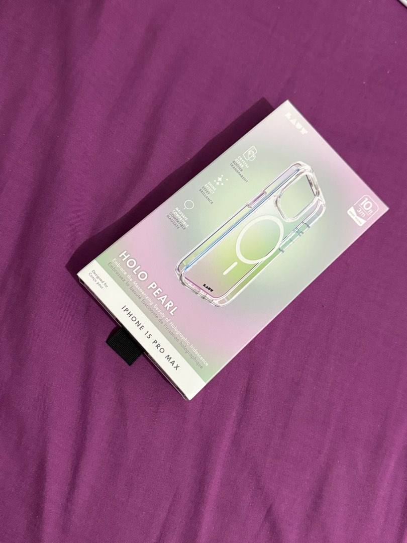 [PMC] LAUT Holo Case for iPhone 15 Pro Max - Pearl, Mobile Phones ...