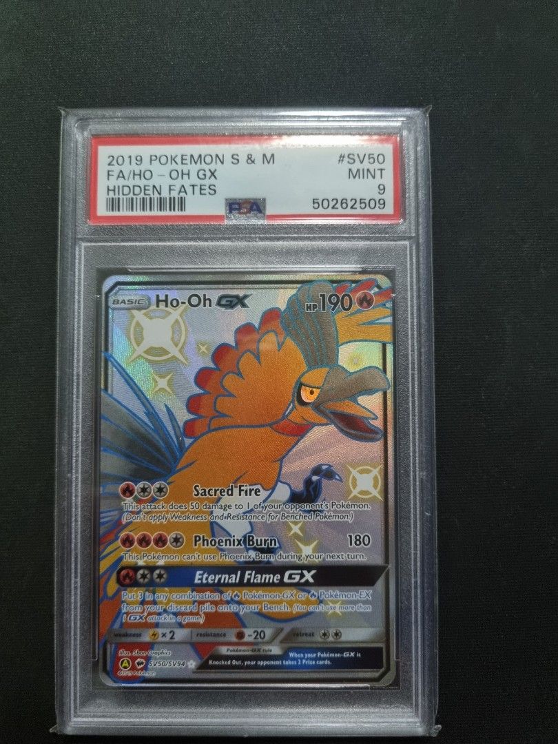 SHINY Ho-oh Gx Sv50/Sv94 (Hidden Fates) Pokemon, Hobbies & Toys, Toys &  Games on Carousell