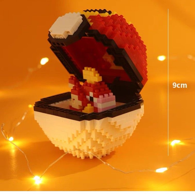 Kit De Construction Nanobloc Pokémon - Glaceon - Blocs Microscopiques à Assembler