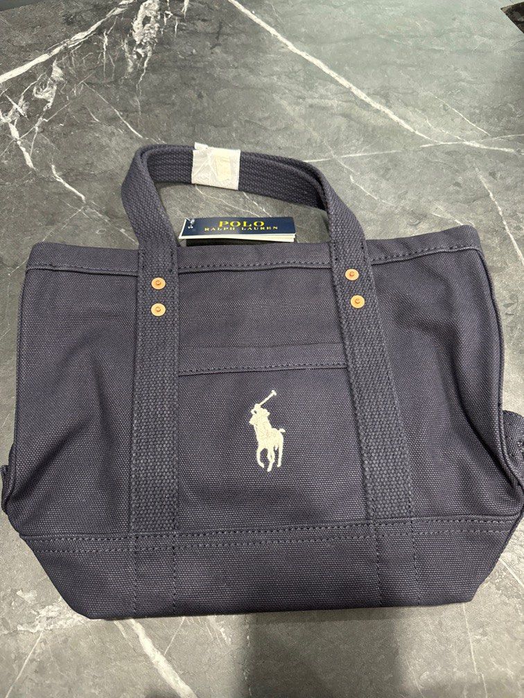 Ralph lauren shop navy handbag