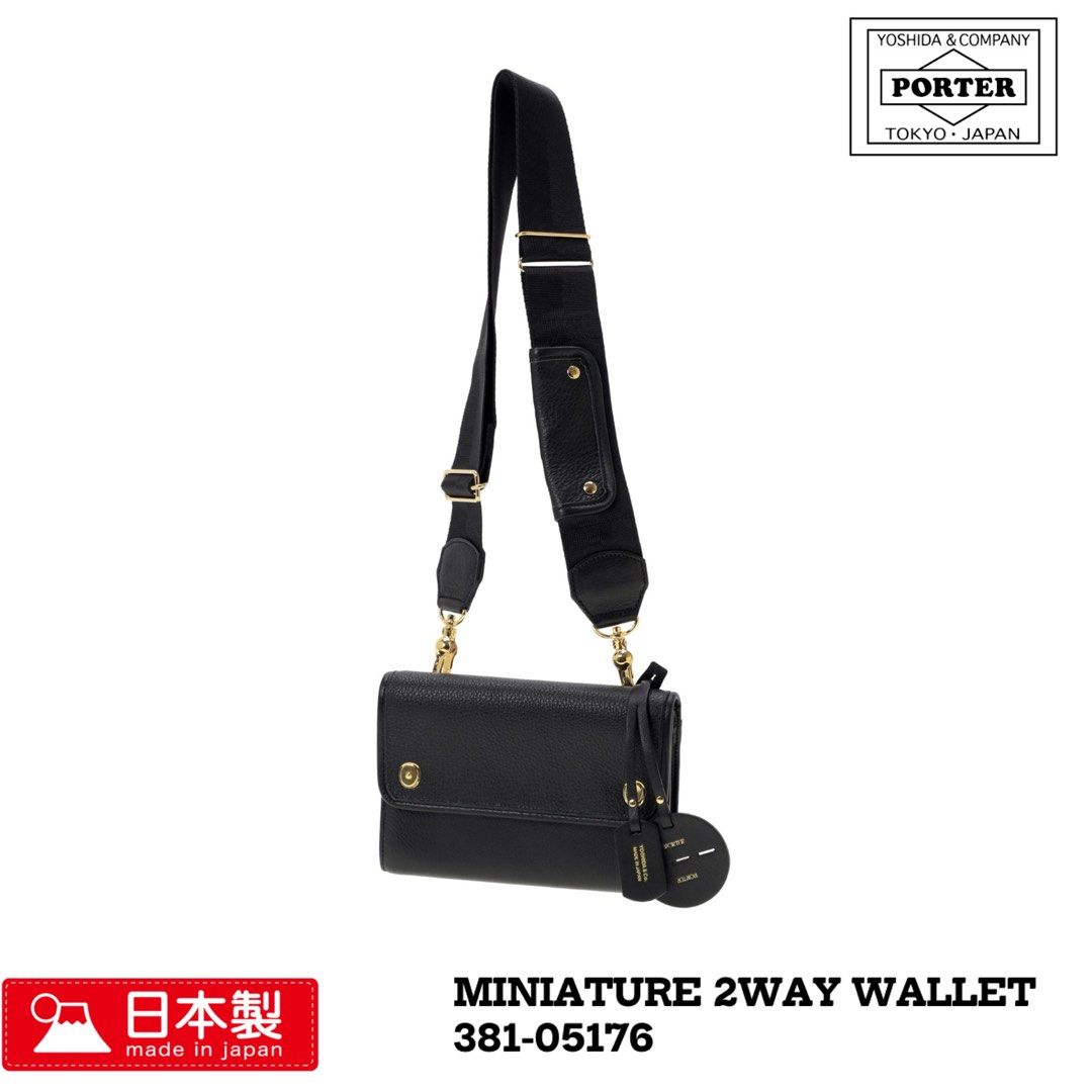 PORTER 吉田日本製斜孭袋MINIATURE 2WAY WALLET 256-11363, 預購