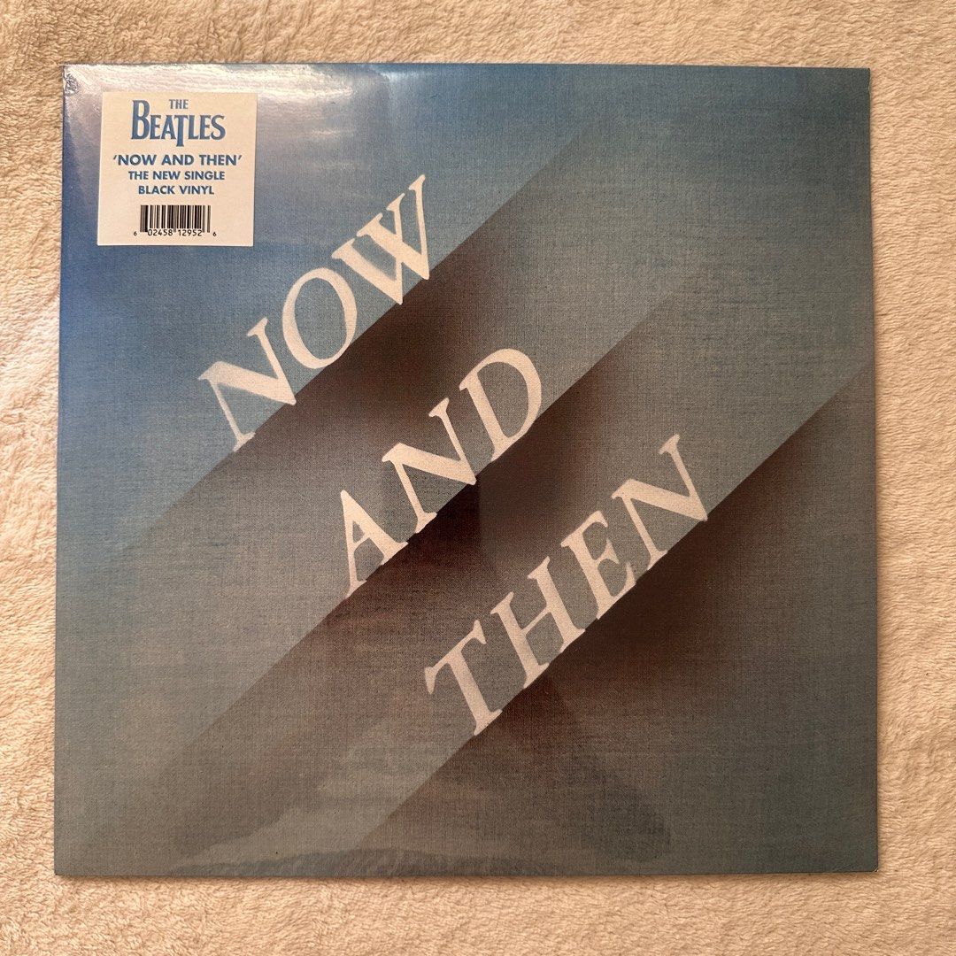 [Pre-order] The Beatles - Now and Then 7 Inch Light Blue, 7 Inch Clear, 12  Inch Black Vinyl LP Plaka